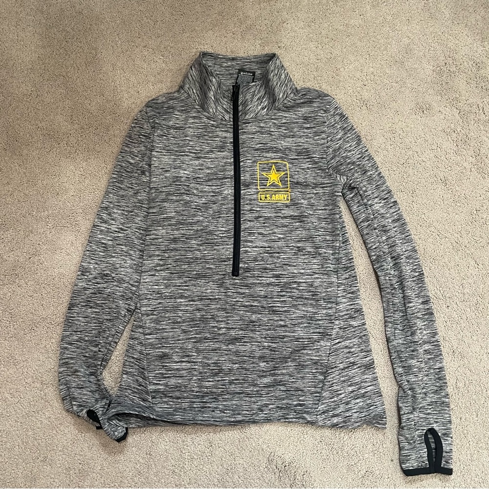 Pink Victoria’s Secret US army half zip
